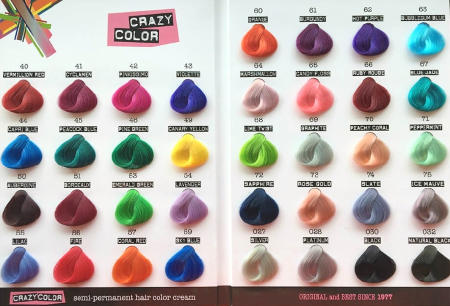 CRAZY COLOR PEPPERMINT 100ML 71