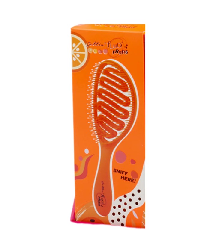 BROSSE FLUO PARFUMEE FRUIT ORANGE