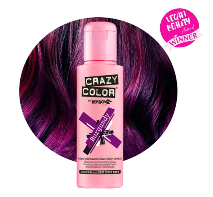 CRAZY COLOR BURGUNDY 100ML