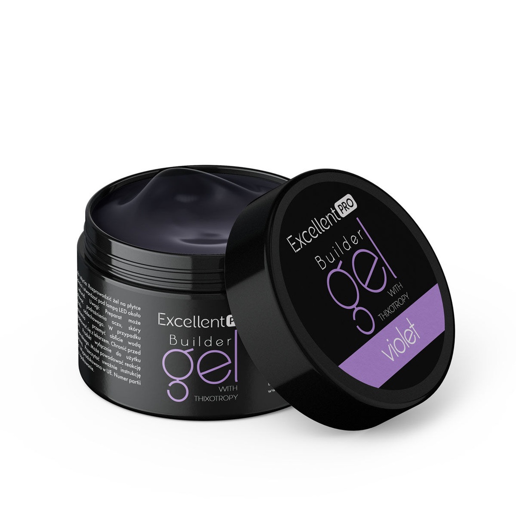 BUILDER GEL AVEC THIXOTROPIE VIOLET 50ML