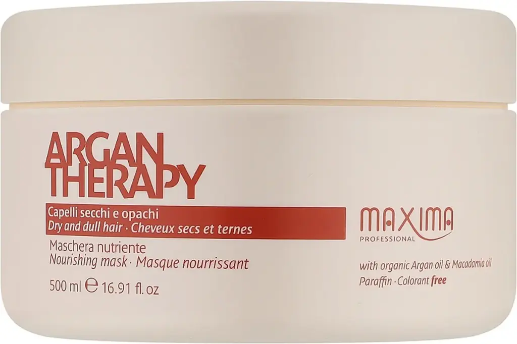 MASQUE NOURRISSANT CHEVEUX SECS & TERNES ARGAN THERAPY 500ML