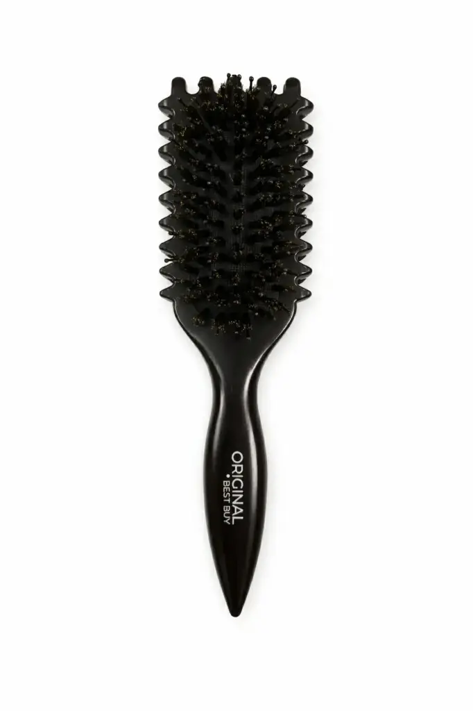 BROSSE POUR CHEVEUX BOUCLÉS NOIR