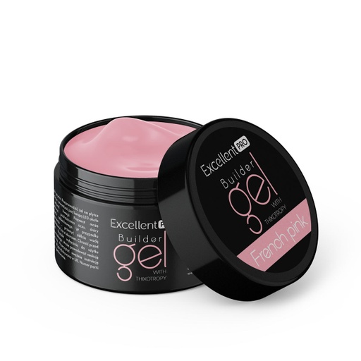 BUILDER GEL AVEC THIXOTROPIE FRENCH PINK 50ML