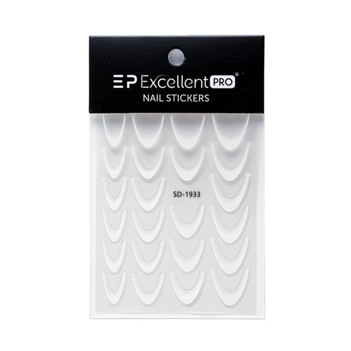 [SD-1933] STICKERS BLANC SD-1933 EXCELLENT PRO