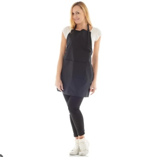 [401306] TABLIER NOIR ANTITACHES XANI