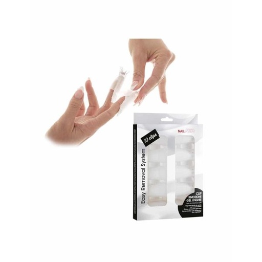 [374082] CLIP DE RETRAIT DU VERNIS SEMI PERMANENT 10PCS