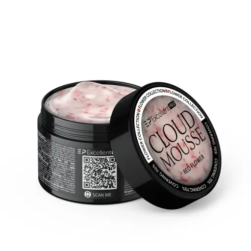 BUILDER CLOUD MOUSSE RED FLOWER 15GR