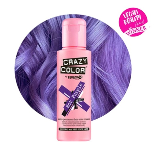 [177725] CRAZY COLOR  HOT PURPLE 100ML 62
