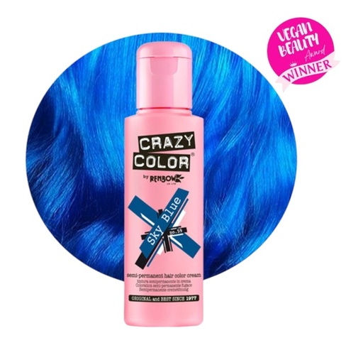 [00001405] CRAZY COLOR BLUE SKY 100ML 59