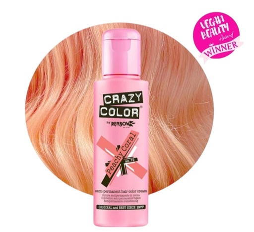 [00005560] CRAZY COLOR PEACHY CORAL 100ML 70