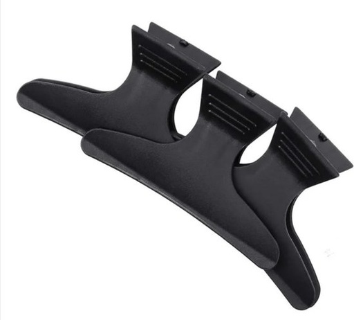 [370312] PINCE CROCO NOIR 12PCS XANI