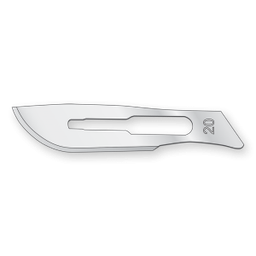 [370165] LAMES BISTOURI N20 STERILISÉES XANI