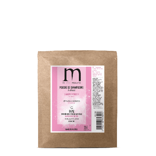 [02TR-0125843] POUDRE DE SHAMPOING CHEVEUX COLORES MULATO